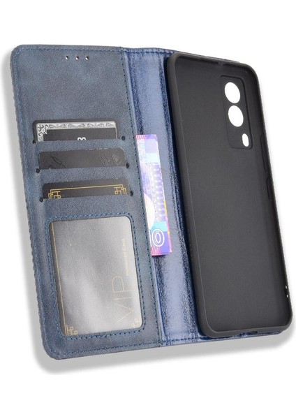 Vivo V21E 5g Manyetik Kapatma Pu Deri Cüzdan Için Kılıf (Yurt Dışından) modelleri