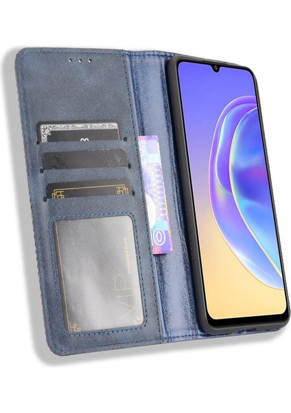 Vivo V21E 5g Manyetik Kapatma Pu Deri Cüzdan Için Kılıf (Yurt Dışından) indirimleri