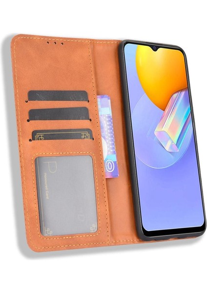 Vivo Y51/VIVO 1A Pu Deri Manyetik Kapatma Cüzdan Için Kılıf (Yurt Dışından) indirimleri