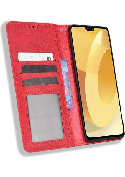 Vivo V23 5g Cüzdan Pu Deri Manyetik Kapatma Için Kılıf (Yurt Dışından)