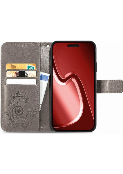 Iphone 15 Için Kılıf Pro Kısa Kayış Kapak Çevirin Zarif Iş Deri (Yurt Dışından)