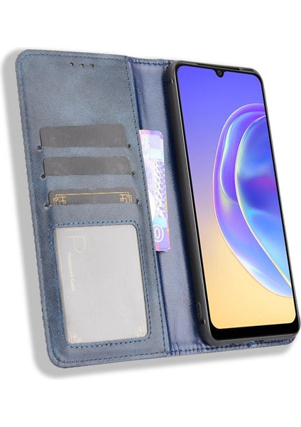 Vivo V21E 4g Pu Deri Manyetik Kapatma Cüzdan Için Kılıf (Yurt Dışından) indirimleri