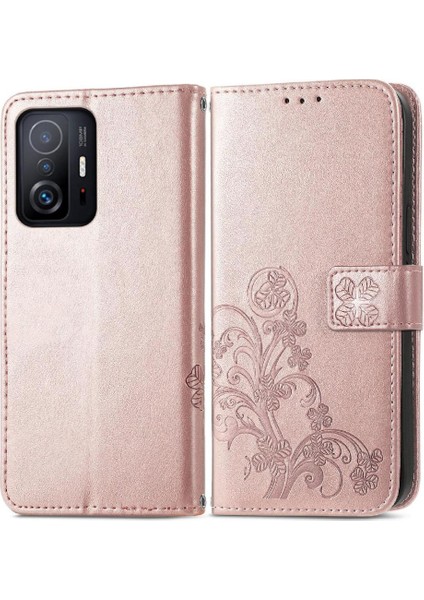 Xiaomi 11T/11T Pro Kısa Kayış Zarif Iş Çevirme Kapağı (Yurt Dışından)