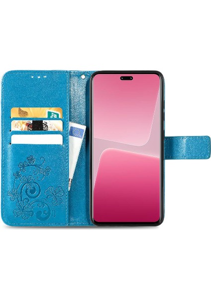 Xiaomi 13 Lite Için Kılıf Kılıf Kapak Çevirin Zarif Iş Dört (Yurt Dışından) modelleri