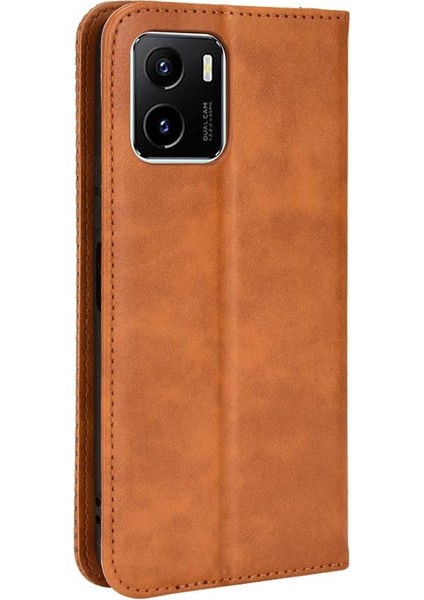 Vivo Y15S/Y15A Manyetik Kapatma Pu Deri Cüzdan Için Kılıf (Yurt Dışından) indirimleri