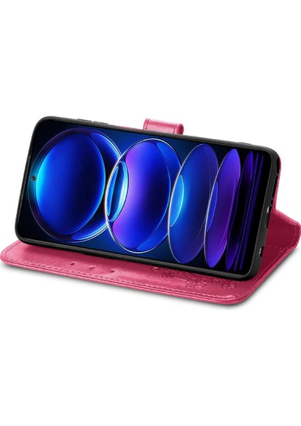 Xiaomi Redmi Için Not 12 Pro Zarif Iş Dört Yapraklı Yonca Durumda (Yurt Dışından)
