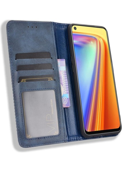 Realme 7 Cüzdan Pu Deri Manyetik Kapatma Için Kılıf (Yurt Dışından) indirimleri