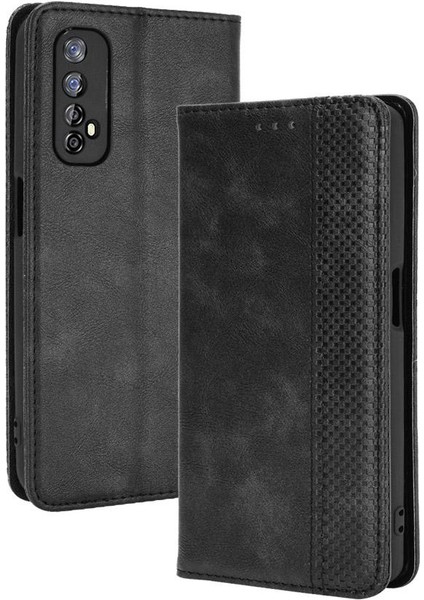 Realme 7 Cüzdan Pu Deri Manyetik Kapatma Için Kılıf (Yurt Dışından) indirimleri