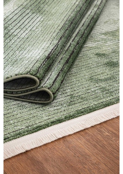 Elmina Yeşil Halı Yumuşak Oturma Odası Salon Çocuk Odası Mutfak Halısı QP047 150 x 230 modelleri