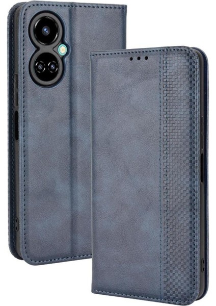 Tecno Camon 19 Cüzdan Pu Deri Manyetik Kapatma Için Kılıf (Yurt Dışından)
