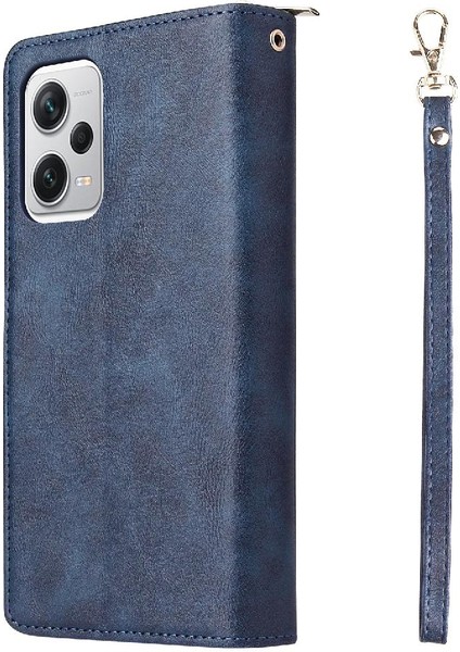 Xiaomi Redmi Not 12 Pro Artı Fermuar Cep Cüzdan Kılıf 9 (Yurt Dışından)