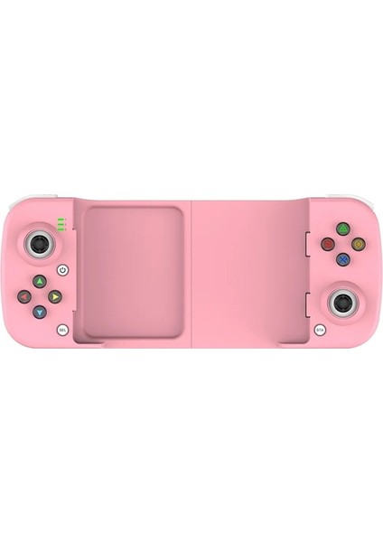 Pembe-Typec Teleskopik Cep Telefonu Gamepad Bluetooth Uyumlu 5.0 Kablosuz Oyun Denetleyicisi Pubg Android Ios Için Nsswitch Forps4 (Yurt Dışından)