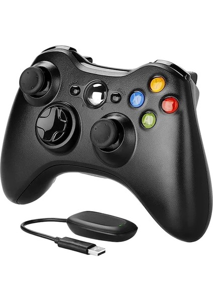 Beyaz-Kablosuz Denetleyici Gamepad Xbox 360 Konsolu Için 2.4g Oyun Denetleyicisi Joystick Xbox 360 Slim Için Pc Windows 7 8 10 Joypad (Yurt Dışından) fiyatları