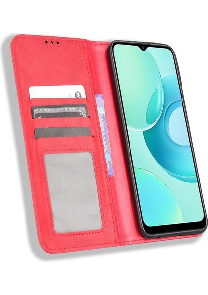 Wiko T10 Pu Deri Cüzdan Manyetik Kapatma Için Kılıf (Yurt Dışından)