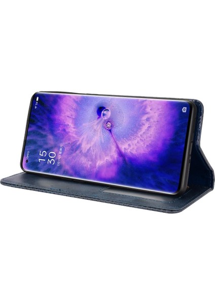 Oppo Bulmak Için Kılıf X5 5g Cüzdan Manyetik Kapatma Pu Deri (Yurt Dışından)