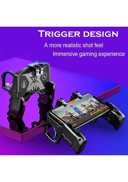 Metal Pubg Denetleyici Joystick Pubg Mobile Tetik Gamepad Iphone Uyumlu Android Telefon Için Pubg/call Of Duty Için Çekim Oyunu (Yurt Dışından) fiyatları