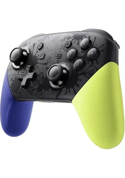 Mavi Sarı-Kablosuz Bluetooth Gamepad Nintendo Anahtarı Aksesuarları Için Pro Denetleyici Joystick Anahtarı Oyun Konsolu Için 6 Eksenli Kolu (Yurt Dışından)