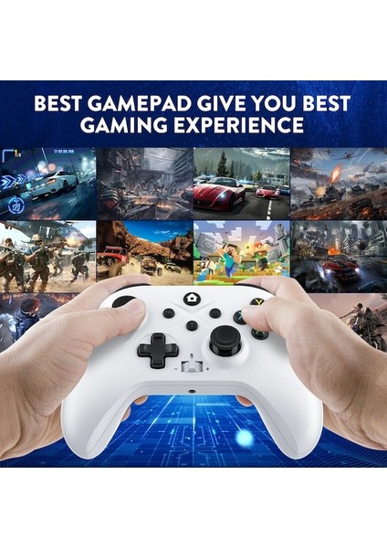 Black-2.4g Kablosuz/kablolu Titreşim Gamepad Joystick Xbox One/pc Video Oyunu Kontrol Denetleyicisi Oyun Aksesuarları (Yurt Dışından) indirimleri