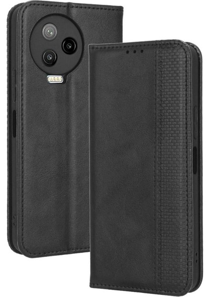 Infinix Not 12 Pro 4g Pu Deri Manyetik Kapatma Cüzdan Için Kılıf (Yurt Dışından)