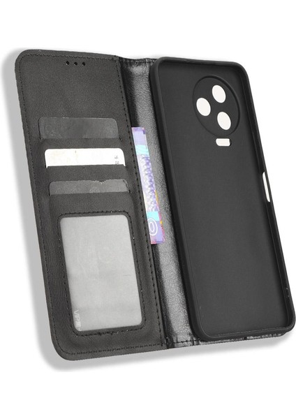 Infinix Not 12 Pro 4g Pu Deri Manyetik Kapatma Cüzdan Için Kılıf (Yurt Dışından)