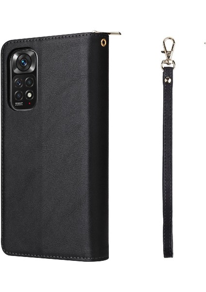 Xiaomi Redmi Için Not 11 Pro Kart Tutucu Fermuarlı Cebi ile El Flip (Yurt Dışından)