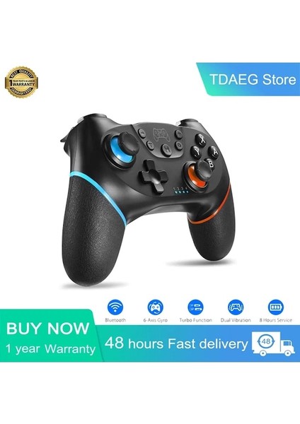 Beyaz-Kablosuz Bluetooth Denetleyicisi Nintendo Anahtarı Pro Denetleyicisi Için Gamepad Pro Denetleyicisi 6 Eksenli Saplı Anahtar Konsolu Için (Yurt Dışından) fiyatları