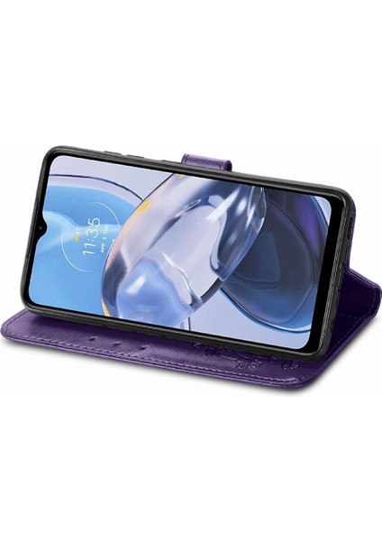 Motorola Moto E22 4g Zarif Iş Deri Çanta Kısa Kayış (Yurt Dışından) indirimleri