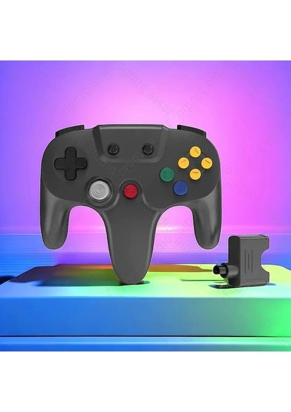 GREY-N64 Kablosuz Denetleyici Uzaktan Gamepad Pc Kontrolü Android Joystick Cep Telefonu Oyun Pedi Aksesuarları Video Oyun Konsolu Joypad (Yurt Dışından) fiyatları