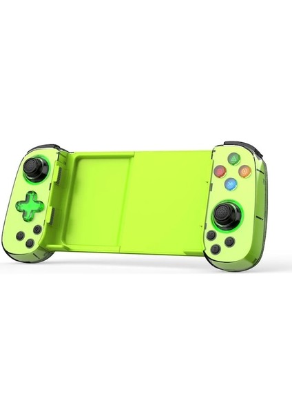 Green-D7 Bluetooth 5.0 Android Ios Için Kablosuz Gamepad Tip-C Teleskopik Cep Telefonu Denetleyicisi Için Ps4 Pc Anahtarı Oyun Pedi Joystick (Yurt Dışından)