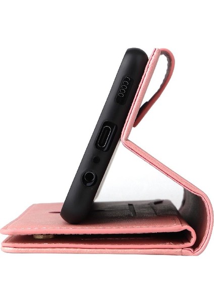 Samsung Galaxy With Fermuar Cüzdan Kapak Kart Tutucu Manyetik ile (Yurt Dışından)