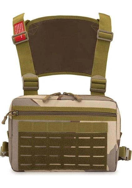 Üç Kum-Erkek 600D Naylon Askeri Göğüs Çantası Su Geçirmez Taktik Tırmanma Kamp Göğüs Çantaları Açık Ordu Spor Seyahat Sırt Çantası XA918D (Yurt Dışından)