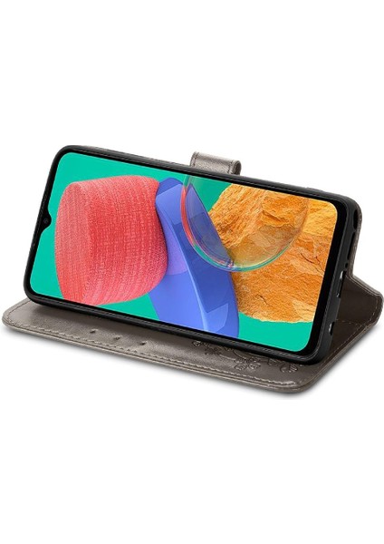 Samsung Galaxy M33 Kılıf Için Kılıf Zarif Iş Kapak Çevirin (Yurt Dışından)