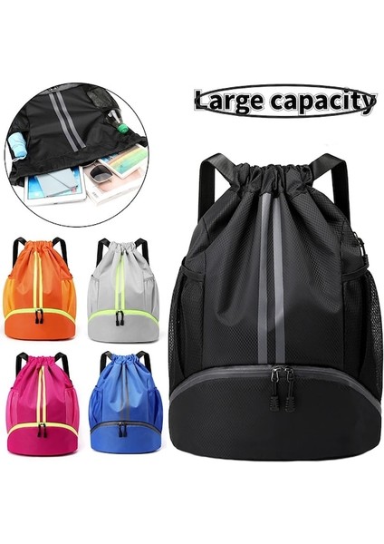 Gri-Su Geçirmez Spor Çantası Erkekler Için Spor Sırt Çantası Adam Ipli Basketbol Çantası Açık Spor Yüzme Sırt Çantası Kadın Spor Eğitim Çantası (Yurt Dışından) fiyatları