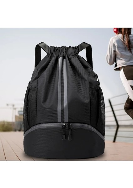 Gri-Su Geçirmez Spor Çantası Erkekler Için Spor Sırt Çantası Adam Ipli Basketbol Çantası Açık Spor Yüzme Sırt Çantası Kadın Spor Eğitim Çantası (Yurt Dışından) modelleri