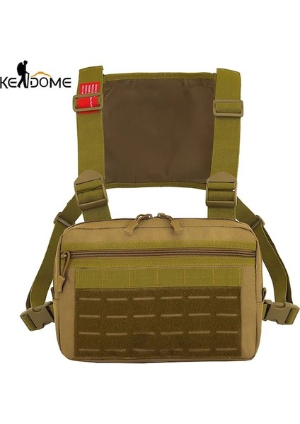 Siyah-Erkek 600D Naylon Askeri Göğüs Çantası Su Geçirmez Taktik Tırmanma Kamp Göğüs Çantaları Açık Ordu Spor Seyahat Sırt Çantası XA918D (Yurt Dışından) modelleri