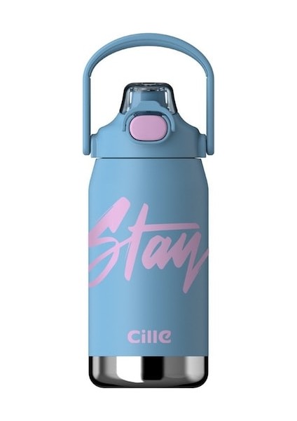 Hyt-Vacuum Termos Dış Mekan 950 ml Paslanmaz Çelik - Mavi (Yurt Dışından)