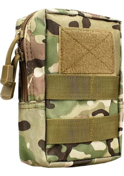 Haki-Çok Fonksiyonlu 1000D Açık Askeri Taktik Bel Çantası Edc Molle Aracı Fermuar Bel Paketi Aksesuarı Dayanıklı Kemer Kılıfı (Yurt Dışından) fiyatları