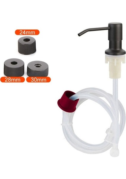 H-Home Mutfak Sıvı Sabunluk Pompaları Donanım Aracı Banyo Armatür Lavabo Sıvı Sabunluk Pompası Dahili Aksesuarlar Aracı (Yurt Dışından)