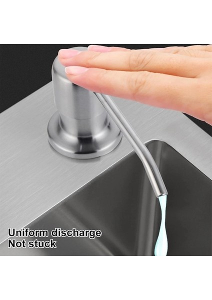 H-Home Mutfak Sıvı Sabunluk Pompaları Donanım Aracı Banyo Armatür Lavabo Sıvı Sabunluk Pompası Dahili Aksesuarlar Aracı (Yurt Dışından) fırsatları
