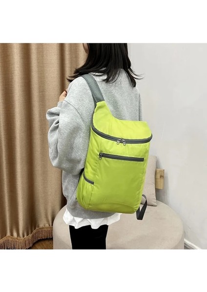 Yeşil-Yeni Su Geçirmez Sırt Çantası Taşınabilir Katlanır Çanta Öğrenci Sırt Çantası Açık Büyük Kapasiteli Hareketi Erkek Kadın Seyahat Çantası (Yurt Dışından) fırsatları