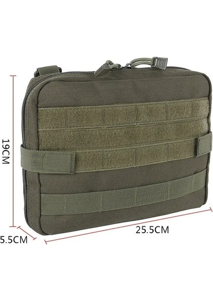 Siyah Taktik Molle Tıbbi Kese Büyük Organizatör Yardımcı Askeri Açık Seyahat Kamp Yürüyüş Avcılık Aksesuarları Edc Bel Çantası (Yurt Dışından) fiyatları