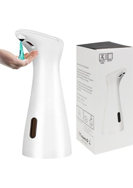 Beyaz Sıvı Kutulu-Sıvı Veya Köpük Sabunluk Otomatik El Yıkama Yıkama Mutfak Banyo Dispenseri Için Akıllı Indüksiyon Köpük Makinesi (Yurt Dışından)