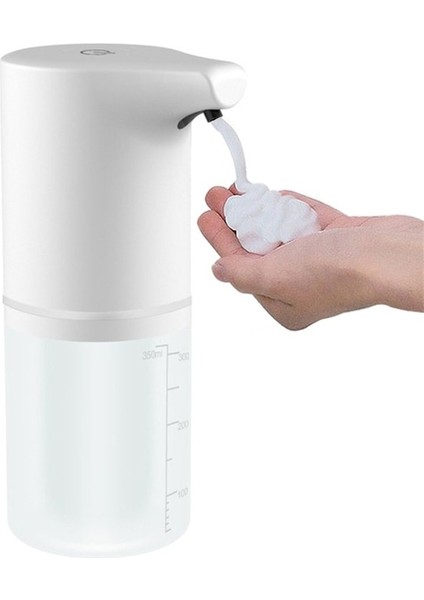 A - USB Şarj-Usb Şarj Otomatik Köpük Sabunluk Otomatik Sensör Sıvı Sabunluk Akıllı Otomatik Dispenser Sabun El Dezenfektanı Dispenseri (Yurt Dışından)