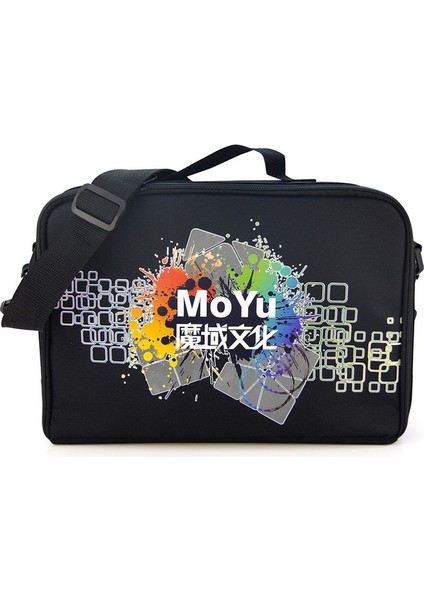 Moyu Çanta Siyah- Ecube Moyu Speedcube Çanta Profesyonel Çanta Için 2x2 3X3X3 4x4 5x5 6x6 7x7 8x8 Sihirli Bulmaca Hız Küp Tüm Katmanlı Oyuncaklar Hediye (Yurt Dışından)
