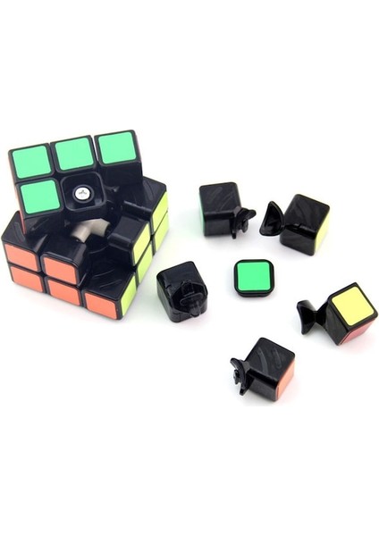 Siyah-Shengshou Sengso Legend 3X3X3 Sihirli Küpler 3x3 Cubo Magico Profesyonel Hız Bulmaca Eğitici Komik Oyuncaklar Çocuklar Için Öğrenci (Yurt Dışından)