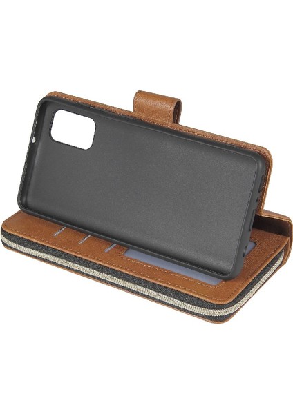 El Kayışı Fermuar Cep Flip Kapak Kılıf ile Samsung Galaxy Case Için Kılıf (Yurt Dışından)
