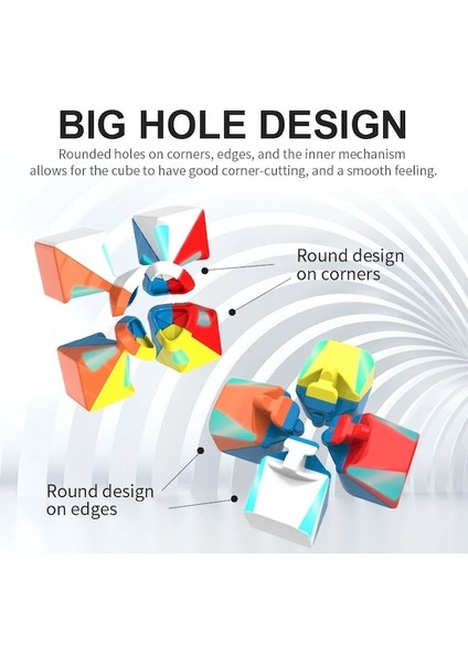 Skewb Küp A-Moyu Meilong Profesyonel Hız Sihirli Küp 2x2 3x3 Piramit Yüksek Kaliteli Bulmaca Sihirli Küp Eğitim Öğrenme Cubo Magico Oyuncaklar (Yurt Dışından)