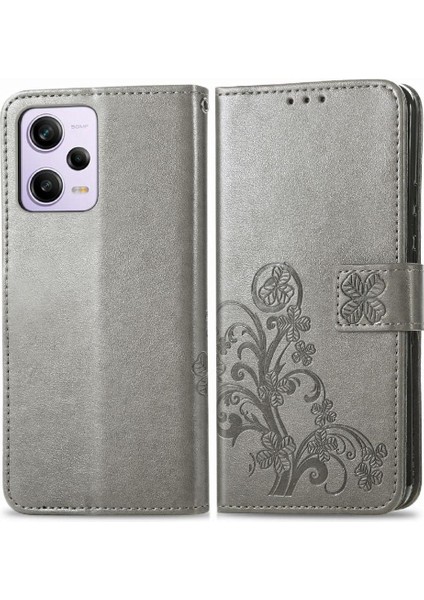 Xiaomi Redmi Not 12 Için Kılıf Proplus Deri Kılıf Kapak Çevirin Zarif (Yurt Dışından)