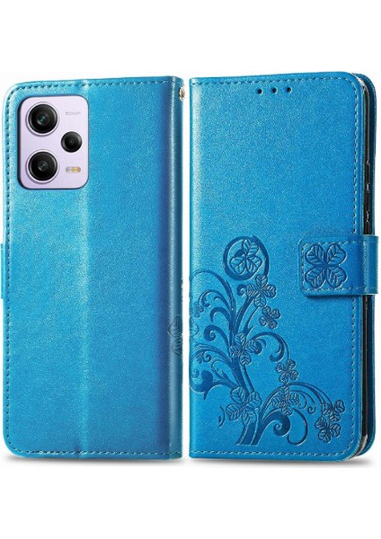 Xiaomi Redmi Not 12 Için Kılıf Proplus Deri Kılıf Kapak Çevirin Zarif (Yurt Dışından)
