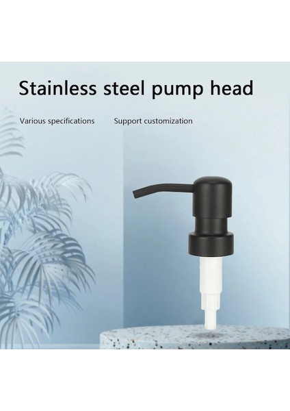 F-1x Banyo Paslanmaz Çelik Sıvı Losyon Dispenseri Kafası Yedek Sabun Şampuan Duş Jeli Pompası Kavanoz Tüp Banyo Donanım (Yurt Dışından) fiyatları